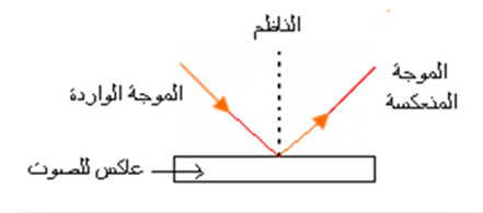 الملخص إنعكاس الصوت