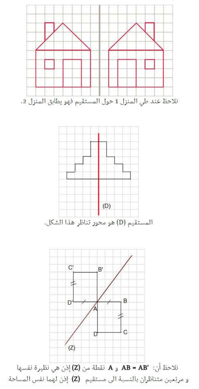 الملخص التناظر المحوري