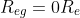 R_{eg}=0R_{e}