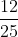 \frac{12}{25}