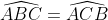 \widehat{ABC}=\widehat{ACB}