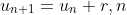 u_{n+1}=u_n+r,n