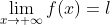 \lim_{x\rightarrow +\infty}f(x)=l