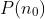 P(n_0)