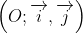 \left ( O;\overrightarrow{i},\overrightarrow{j} \right )