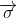\overrightarrow{\sigma }