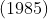 \left ( 1985 \right )