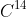C^{14}