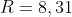 R=8,31