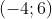 (-4;6)
