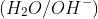 (H_{2}O /OH^{-})