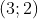 (3;2)