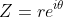 Z=re^{i\theta }
