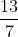 \frac{13}{7}
